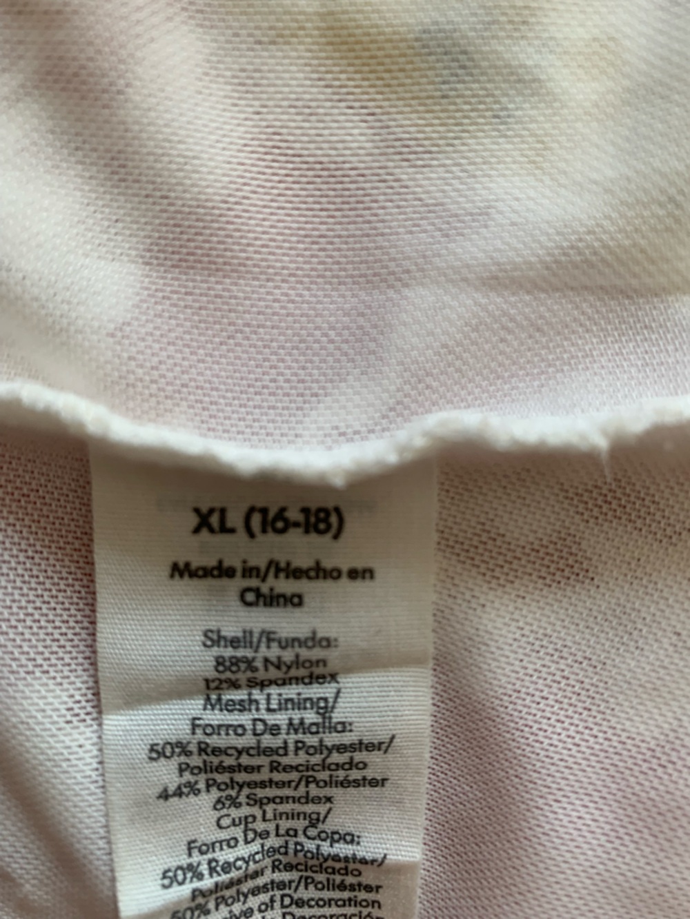 No Boundaries White Sheer Lace Camisole XL Bridal Feminine - Picture 3 of 7